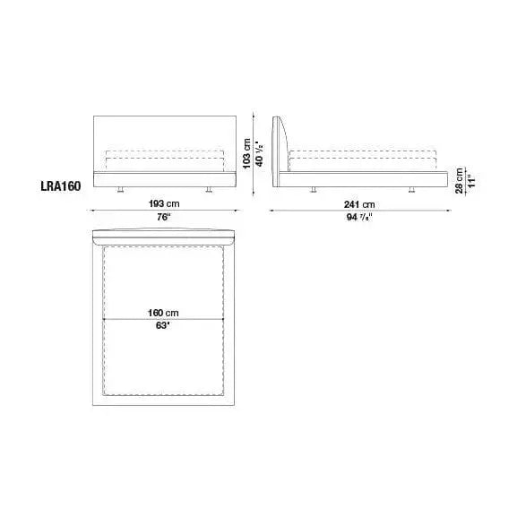 Richard Bed | B&B Italia | JANGEORGe Interior Design