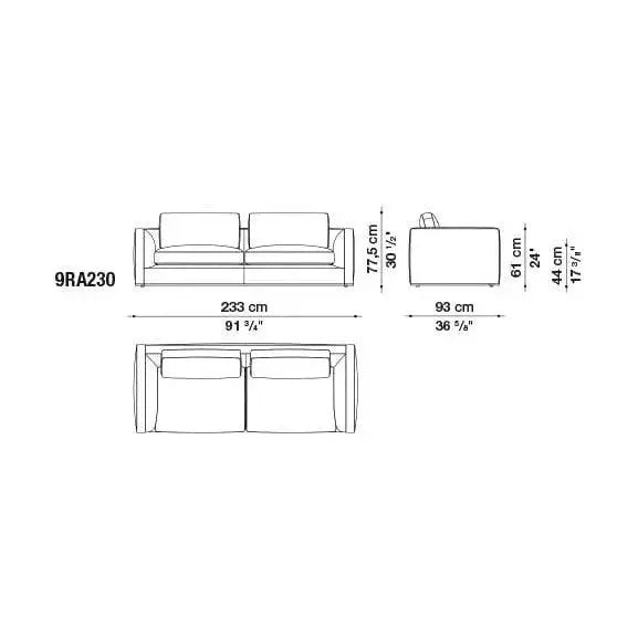 Richard Sofa | B&B Italia | JANGEORGe Interior Design