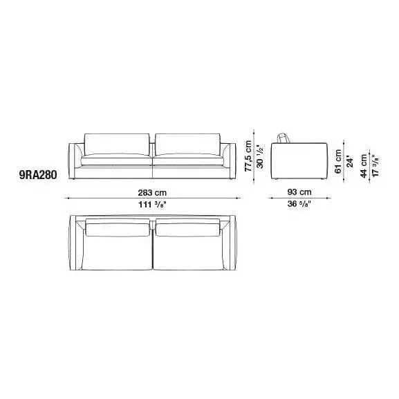 Richard Sofa | B&B Italia | JANGEORGe Interior Design