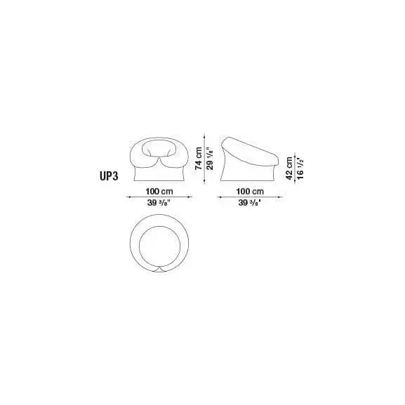 Serie Up 2000 Armchair | B&B Italia | JANGEORGe Interior Design