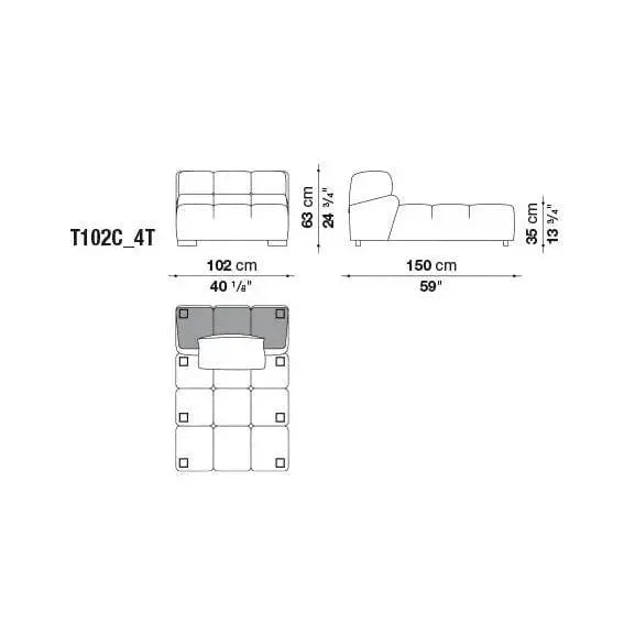 Tufty-Time '15 Sofa | B&B Italia | JANGEORGe Interior Design