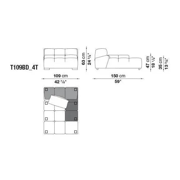 Tufty-Time '15 Sofa | B&B Italia | JANGEORGe Interior Design