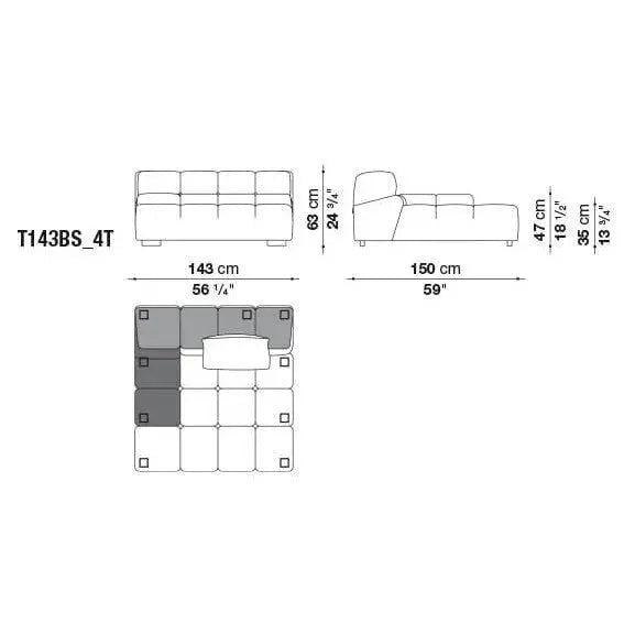 Tufty-Time '15 Sofa | B&B Italia | JANGEORGe Interior Design