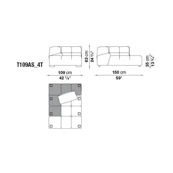 Tufty-Time '15 Sofa | B&B Italia | JANGEORGe Interior Design