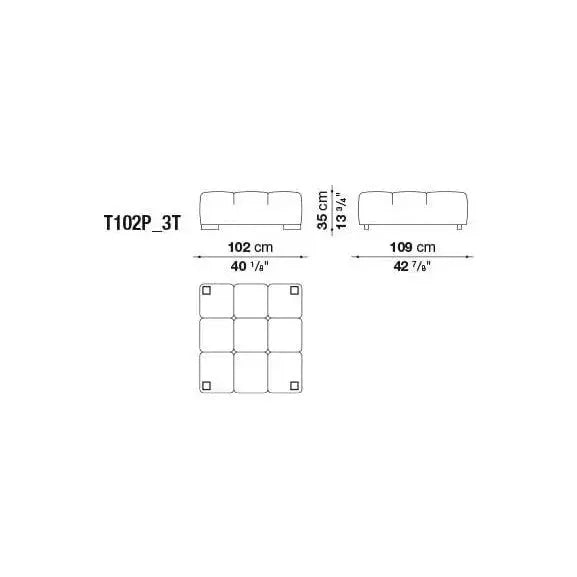 Tufty-Time '15 Sofa | B&B Italia | JANGEORGe Interior Design