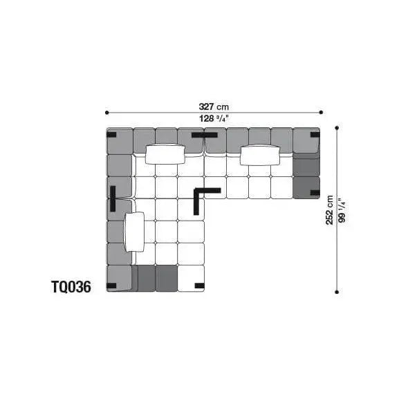 Tufty-Time '15 Sofa | B&B Italia | JANGEORGe Interior Design