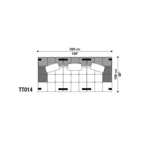 Tufty-Time Leather Sofa | B&B Italia | JANGEORGe Interior Design