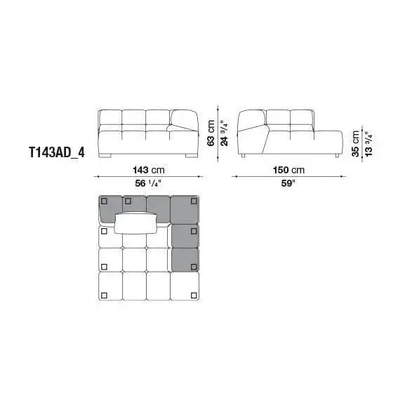 Tufty-Time Sofa | B&B Italia | JANGEORGe Interior Design
