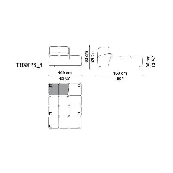Tufty-Time Sofa | B&B Italia | JANGEORGe Interior Design