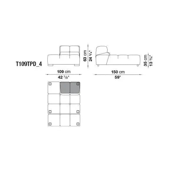 Tufty-Time Sofa | B&B Italia | JANGEORGe Interior Design