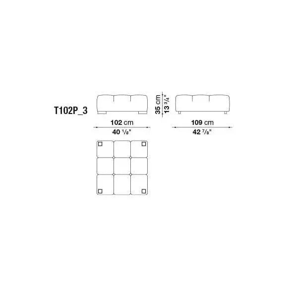 Tufty-Time Sofa | B&B Italia | JANGEORGe Interior Design