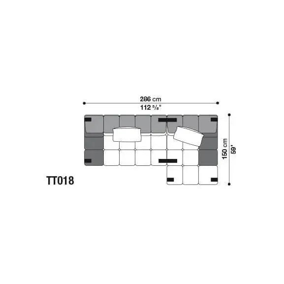 Tufty-Time Sofa | B&B Italia | JANGEORGe Interior Design