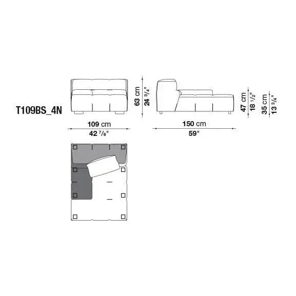 Tufty-Too Sofa | B&B Italia | JANGEORGe Interior Design