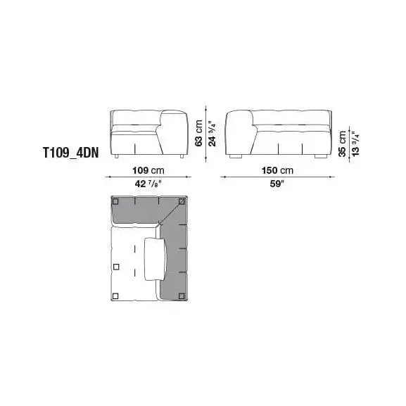 Tufty-Too Sofa | B&B Italia | JANGEORGe Interior Design