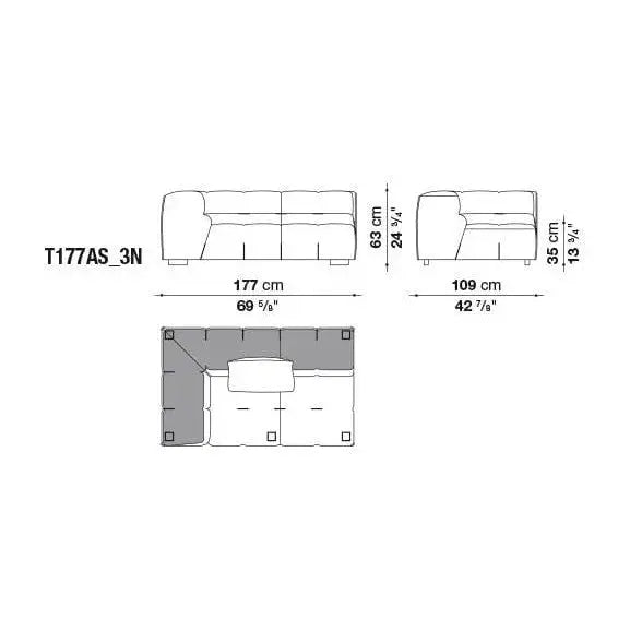 Tufty-Too Sofa | B&B Italia | JANGEORGe Interior Design