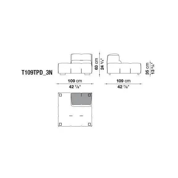 Tufty-Too Sofa | B&B Italia | JANGEORGe Interior Design