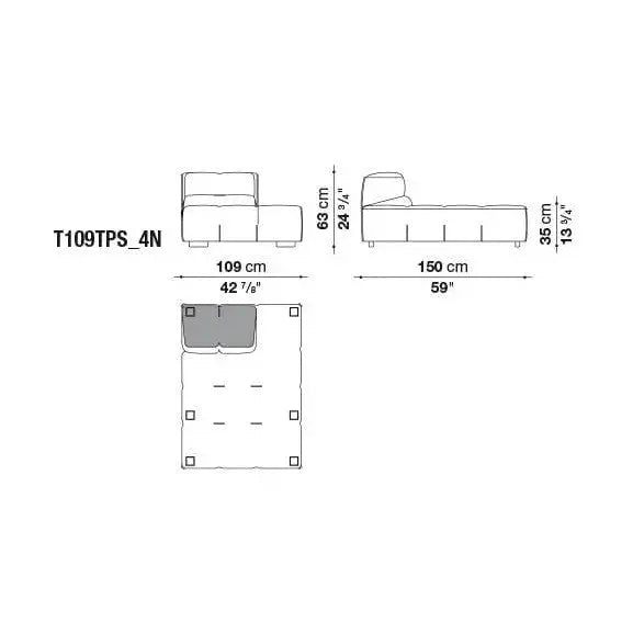 Tufty-Too Sofa | B&B Italia | JANGEORGe Interior Design