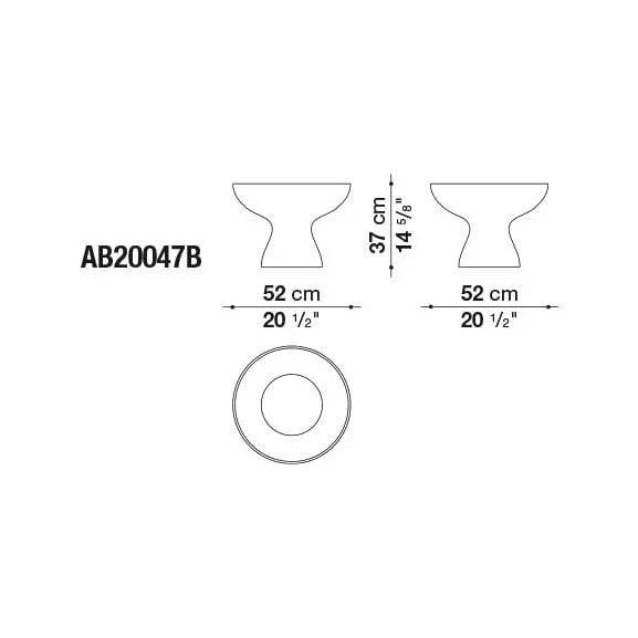 White Collection Vase | B&B Italia | JANGEORGe Interior Design