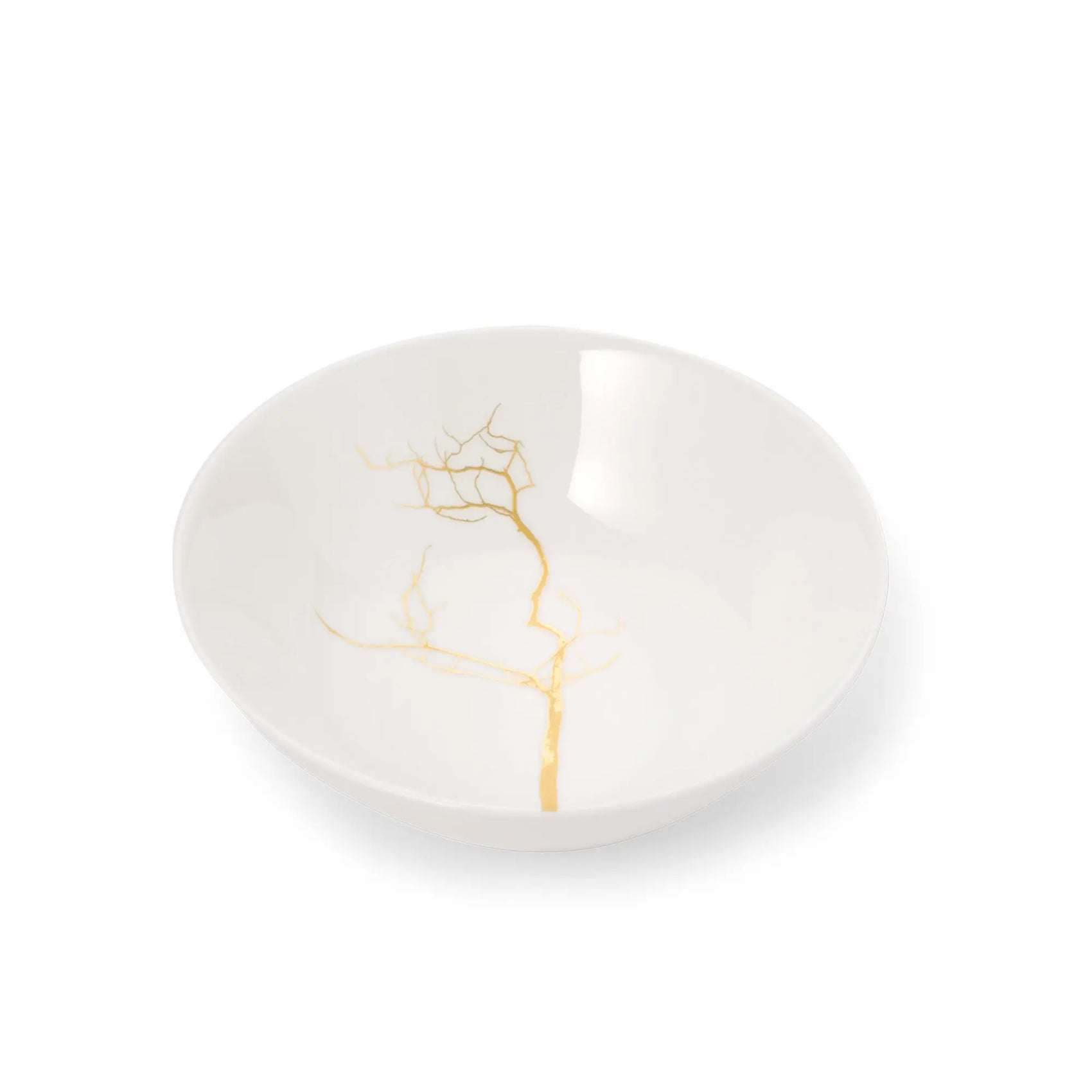 Golden Forest - Dessert Bowl Gold 13.5 FL OZ | 0.4L | 6.3in | 16cm (Ø) | Dibbern | JANGEORGe Interior Design