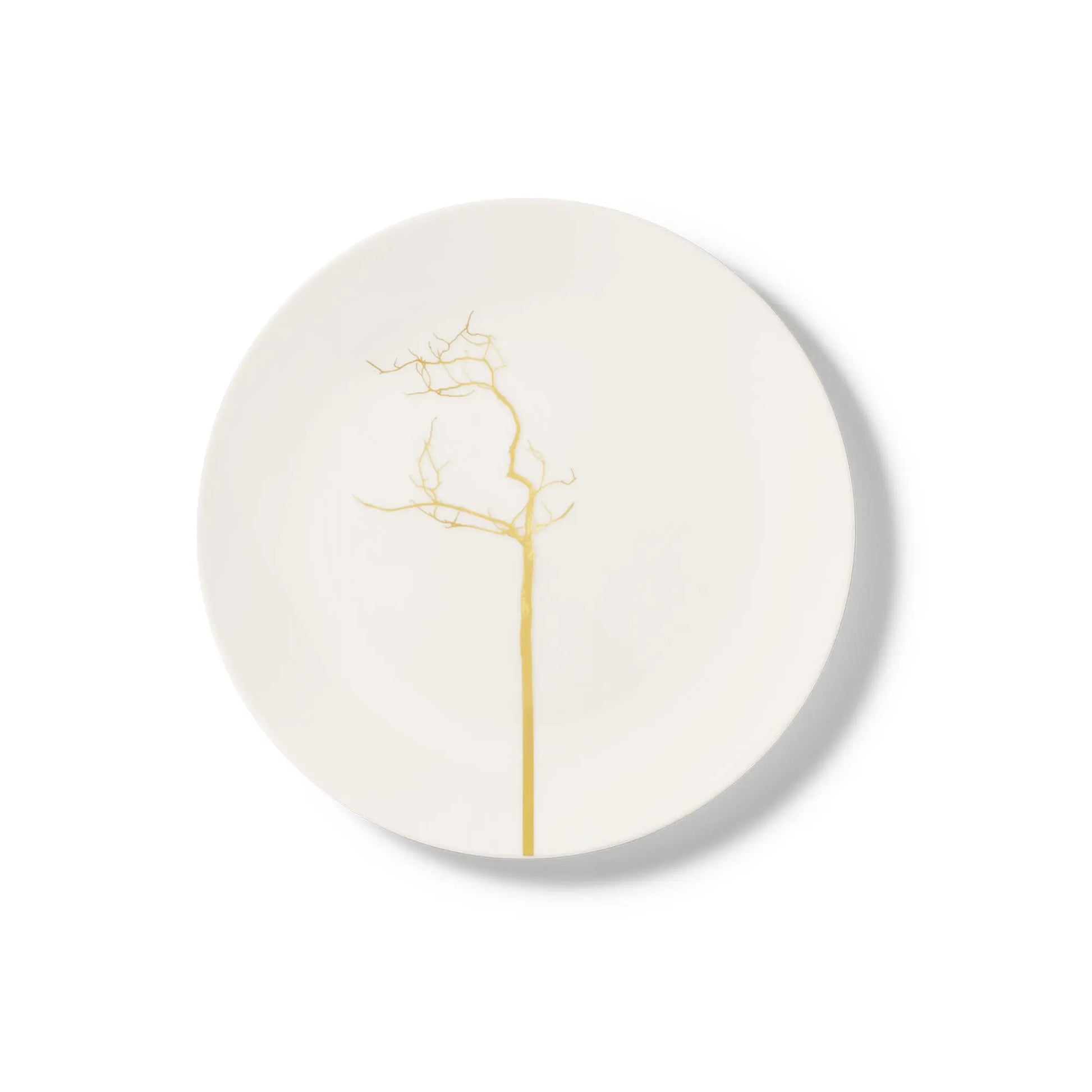 Golden Forest - Dessert Plate Gold 8.3in | 21cm | Dibbern | JANGEORGe Interior Design