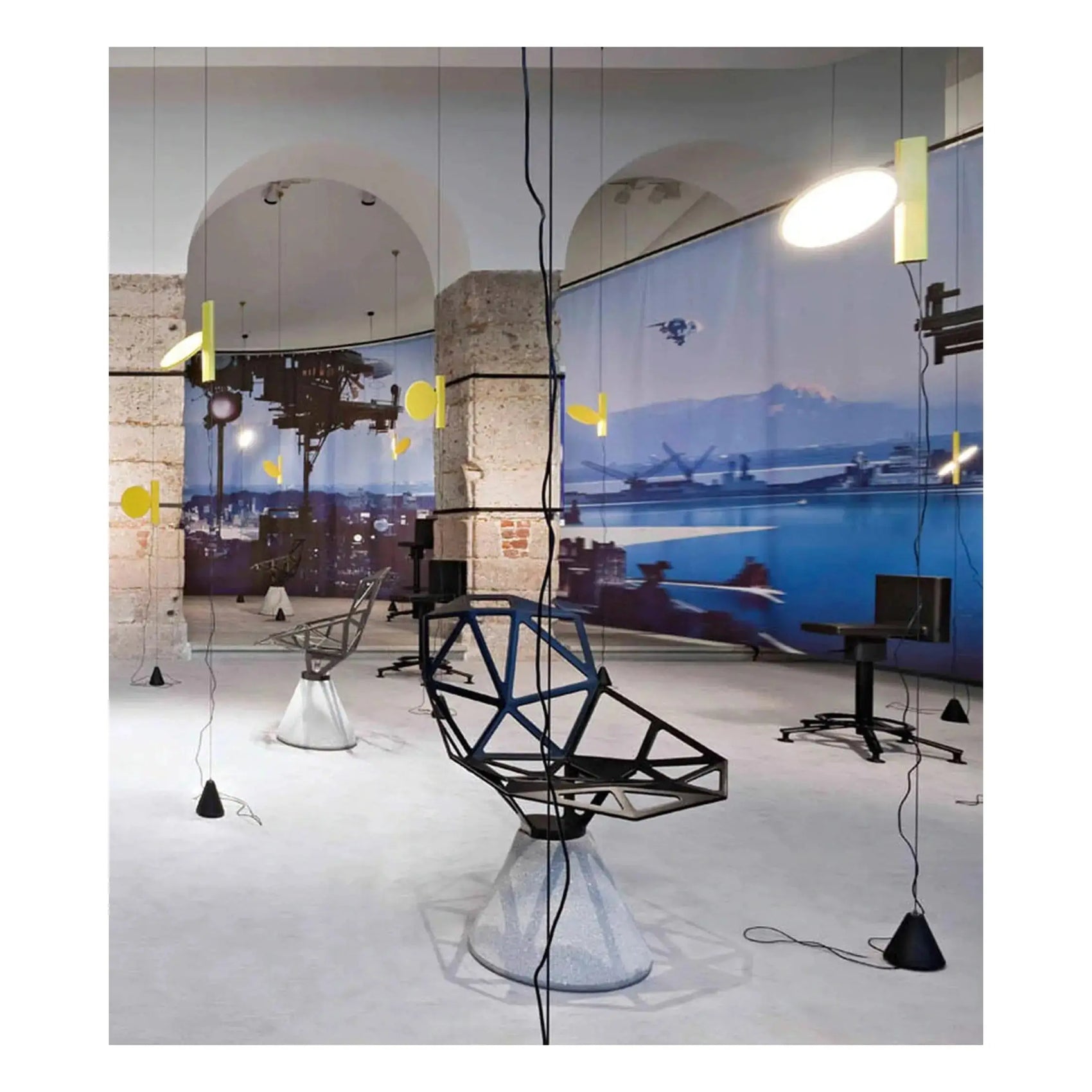 OK LED Pendant Ceiling Lamp Dimmable with Soft Touch Switch | Flos | JANGEORGe Interior Design