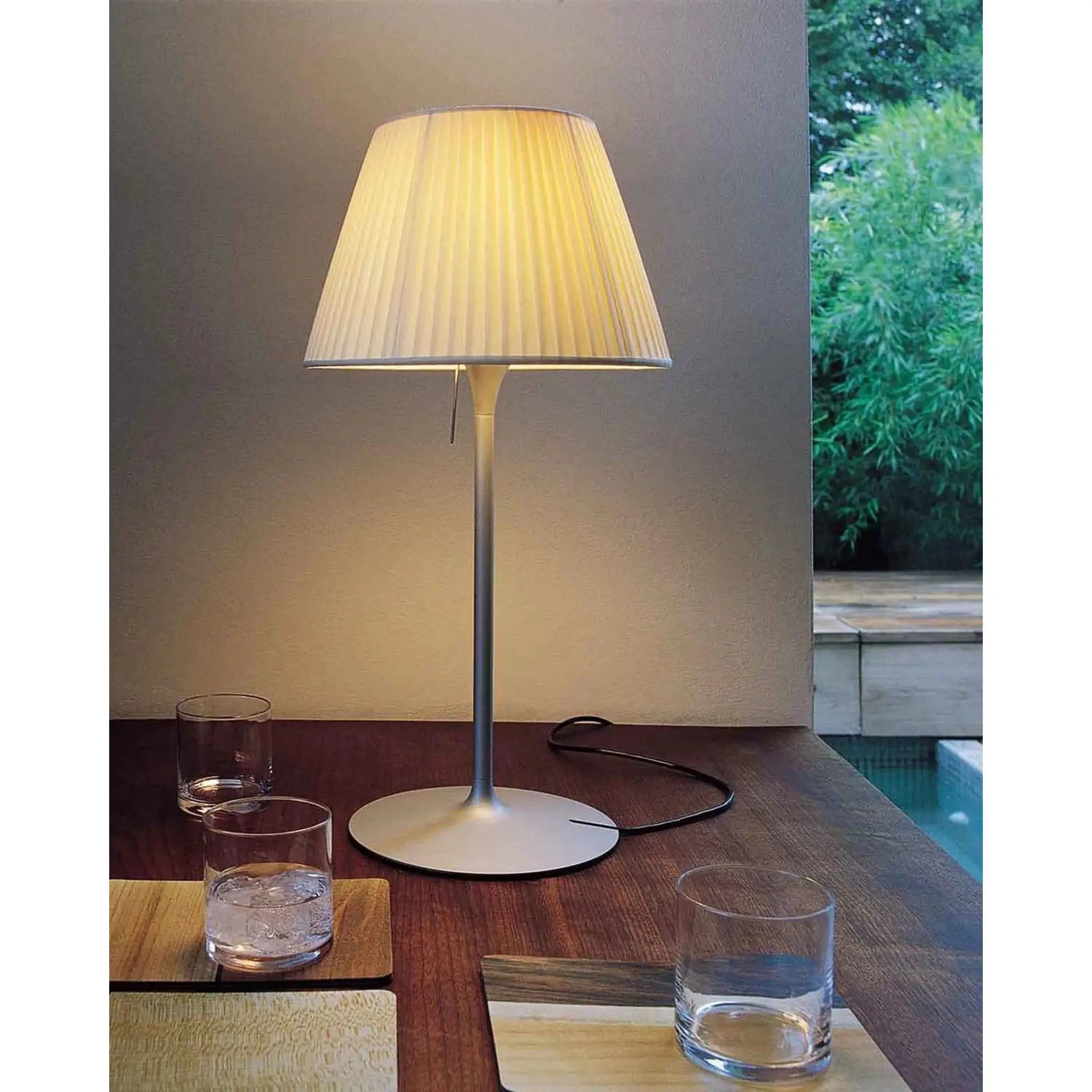 Romeo Soft T1 Halogen Plisse-Cloth Table Lamp | Flos | JANGEORGe Interior Design
