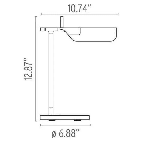 NEW EDITION Tab T LED - Table Lamp | Flos | JANGEORGe Interior Design