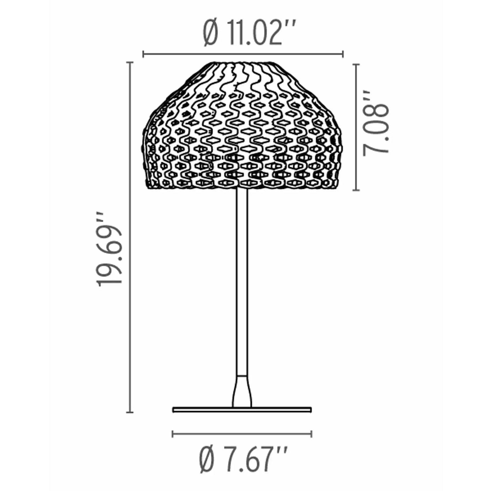 Tatou T Table Lamp | Flos | JANGEORGe Interior Design