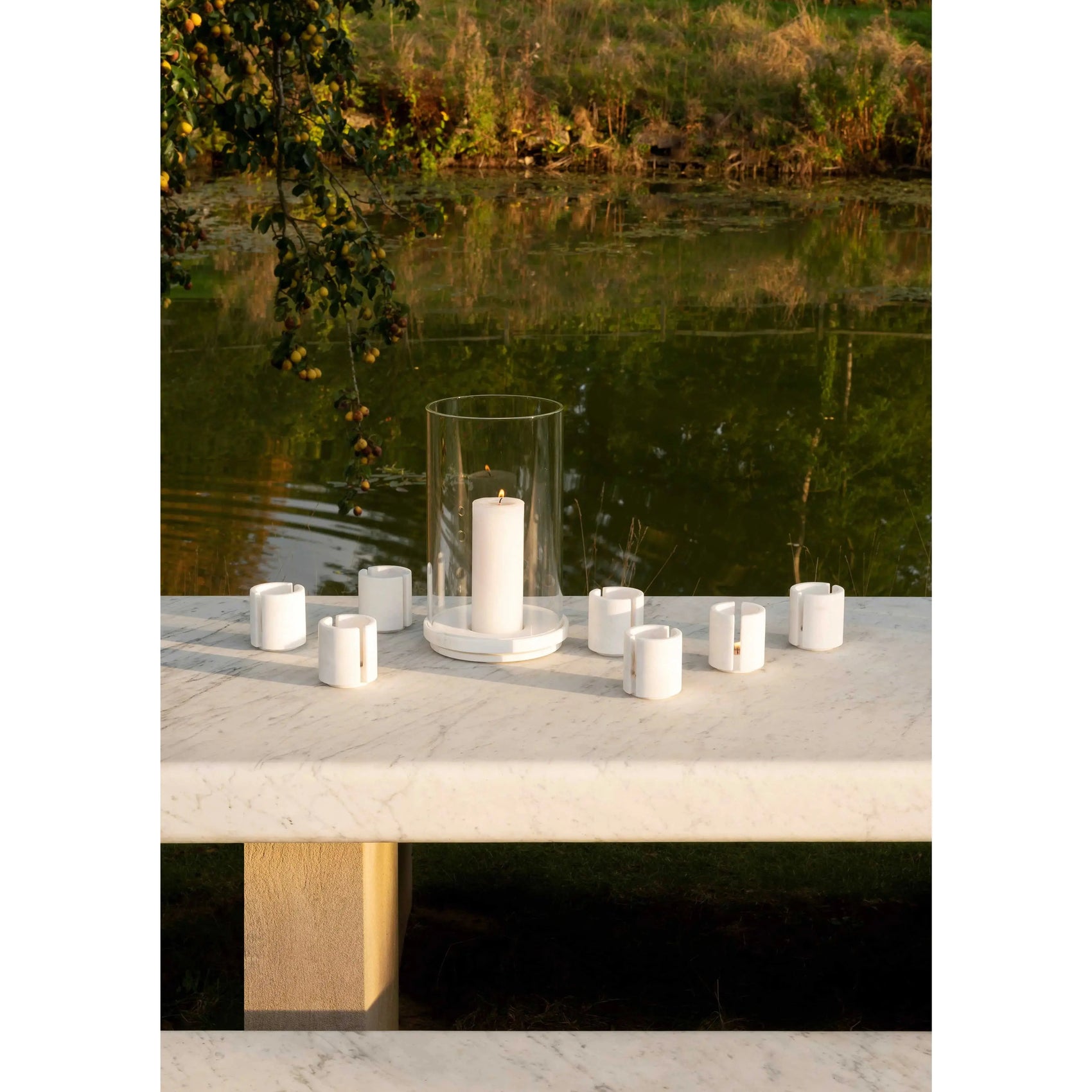 John Pawson - Tealight White Marble When Objects Work