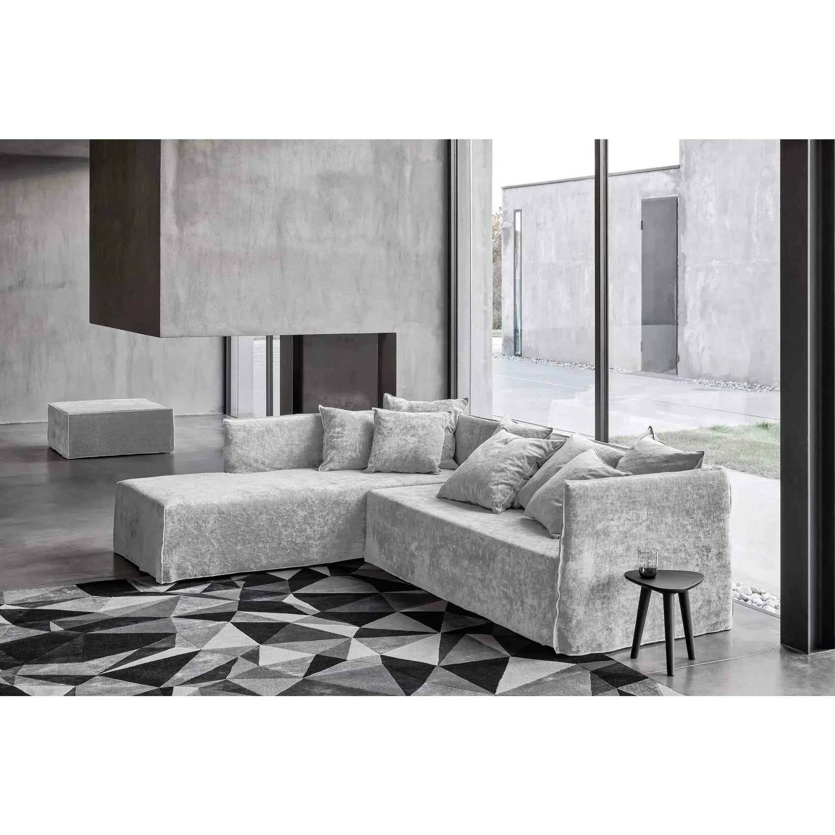 Ghost 26 P Ottoman | Gervasoni | JANGEORGe Interior Design