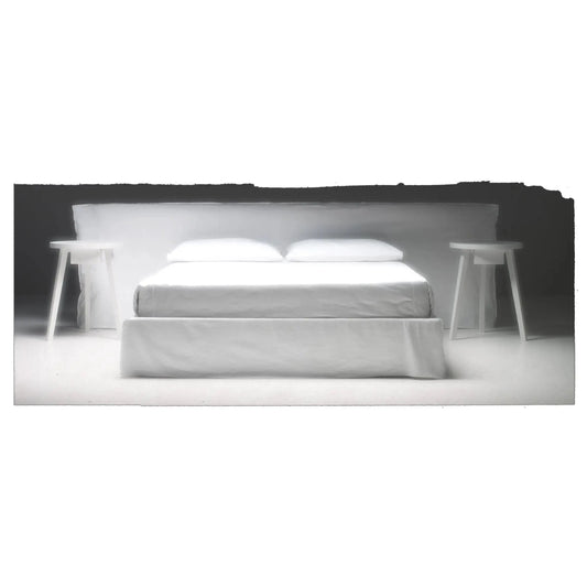 Ghost 81 Bed with Extended Headboard | Gervasoni | JANGEORGe Interior Design