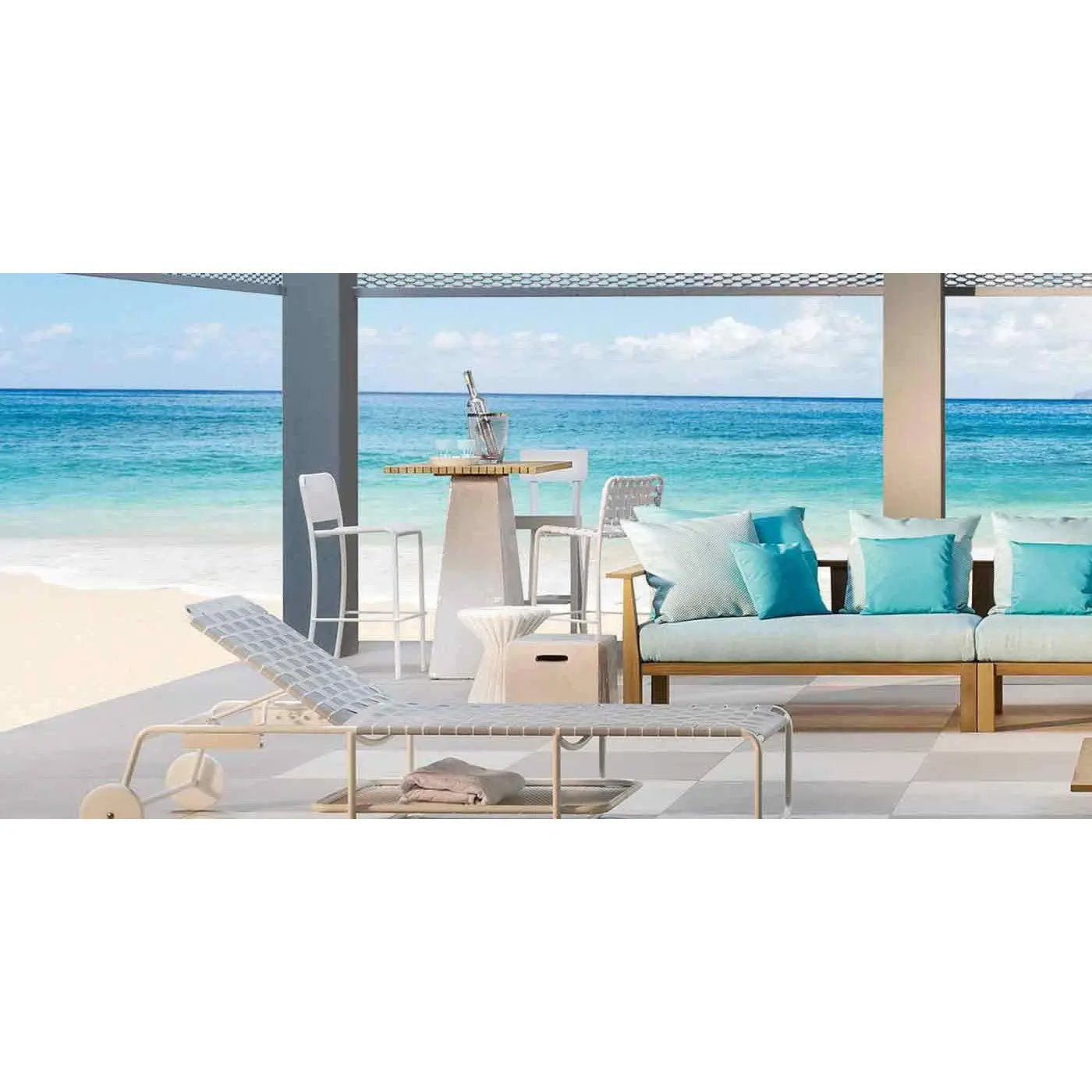 InOut 828 Outdoor Barstool | Gervasoni | JANGEORGe Interior Design