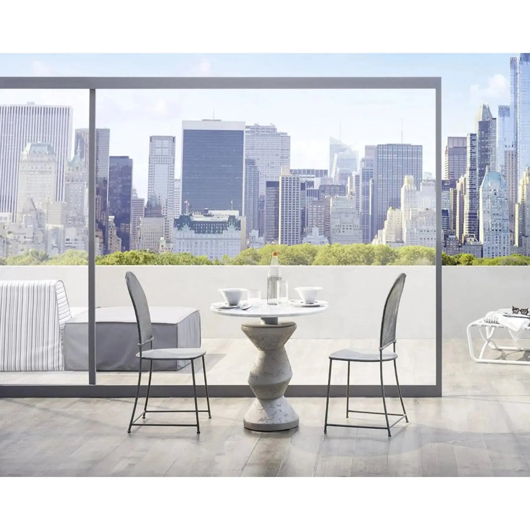 InOut 837 Round Table | Gervasoni | JANGEORGe Interior Design