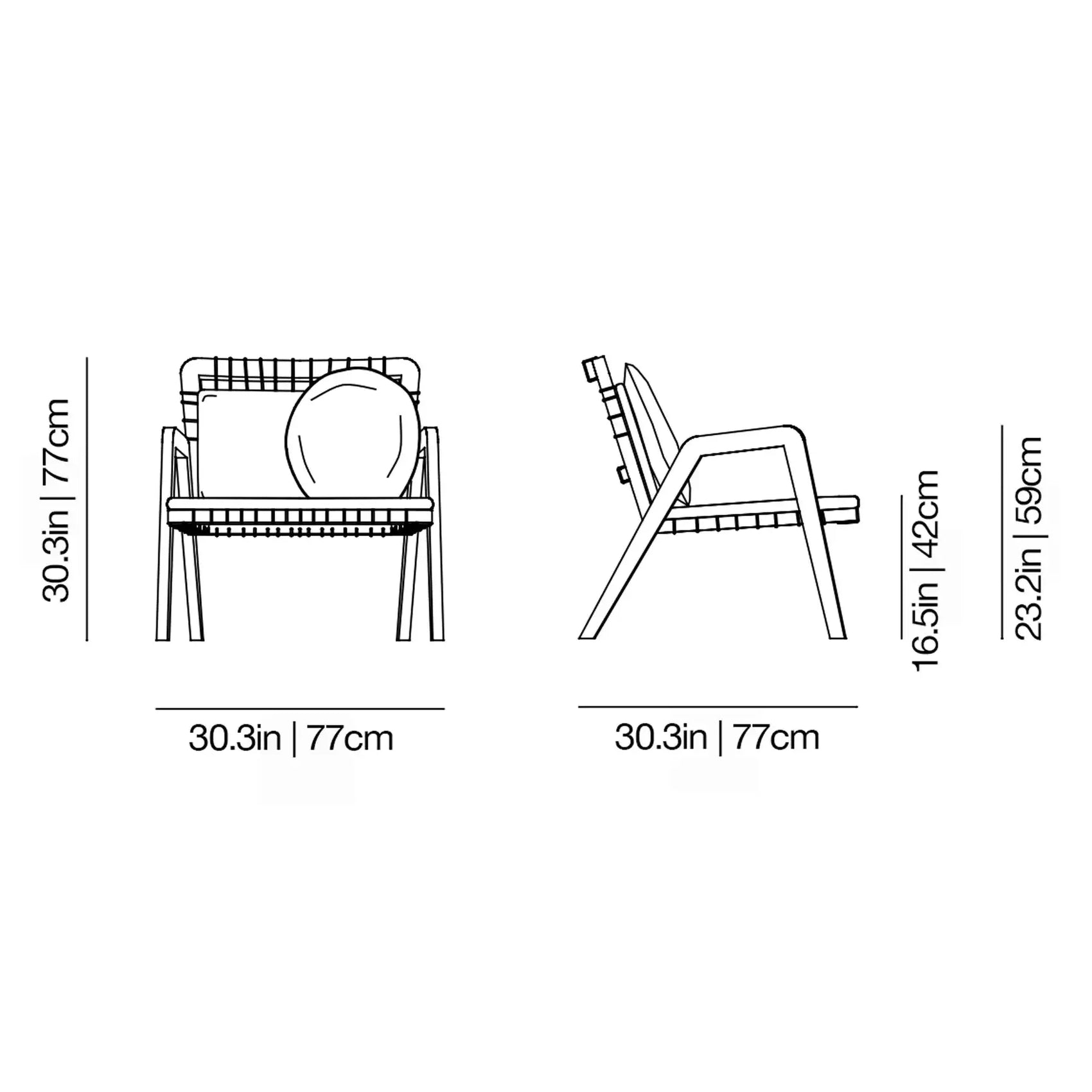 InOut 861 Armchair | Gervasoni | JANGEORGe Interior Design