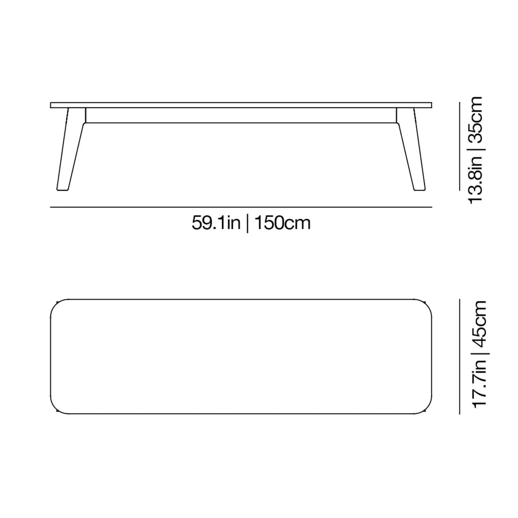 InOut 867 Coffee Table | Gervasoni | JANGEORGe Interior Design