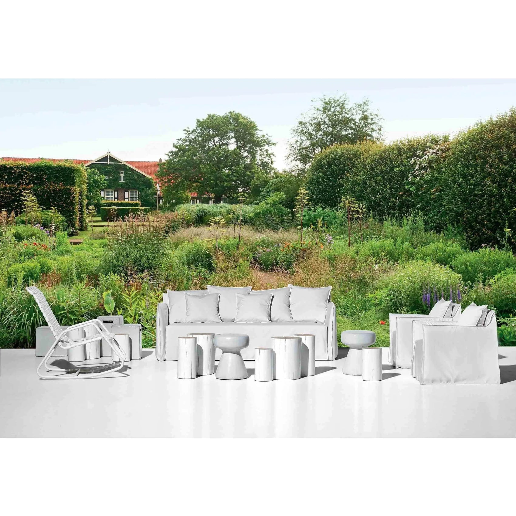 Ghost Out 16 Outdoor Sofa | Gervasoni | JANGEORGe Interior Design