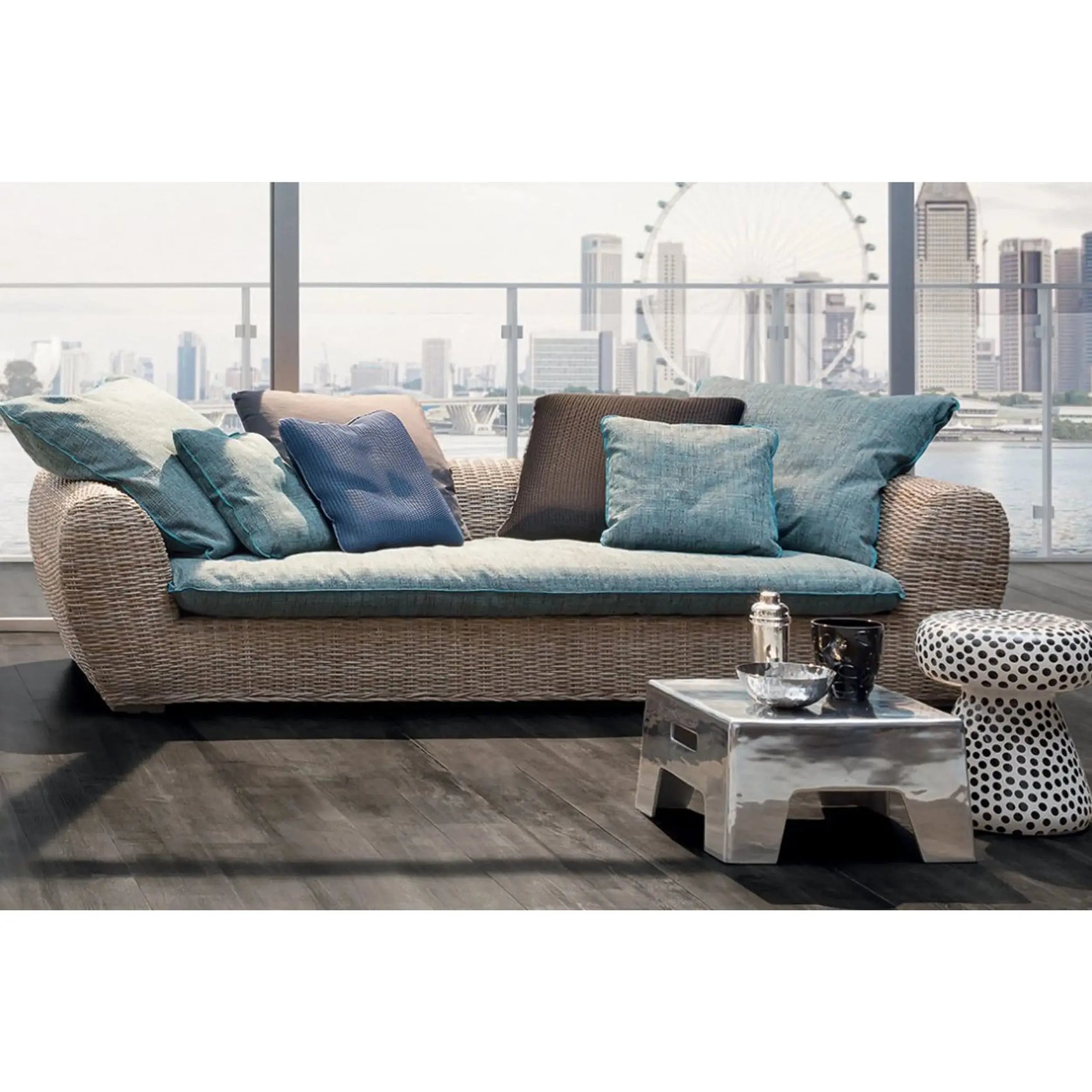 Panda 03 Outdoor Sofa | Gervasoni | JANGEORGe Interior Design