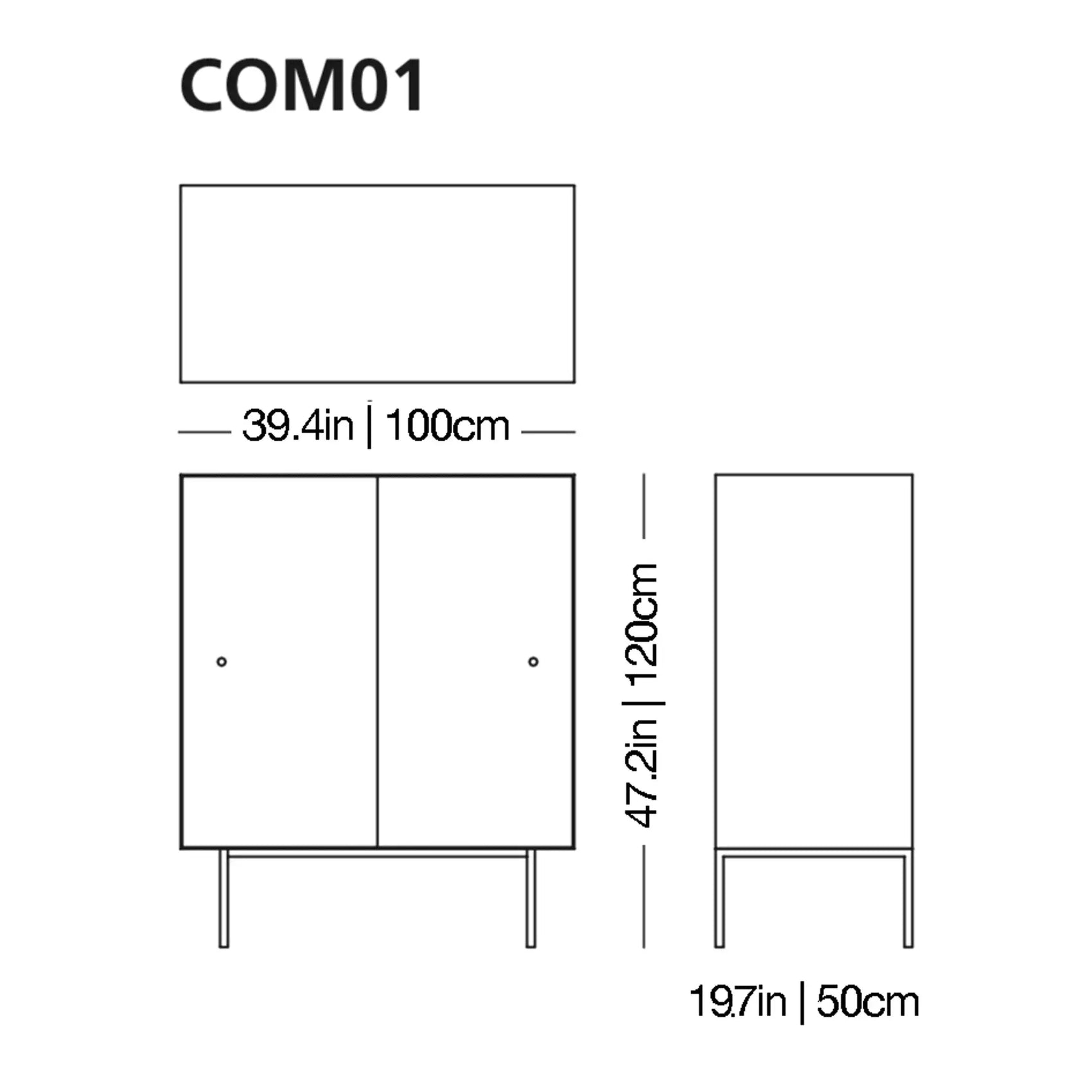 Commodore Glass Storage Unit | Glas Italia | JANGEORGe Interior Design