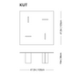 Glass Table (1976) Low Glass Table | Glas Italia | JANGEORGe Interior Design