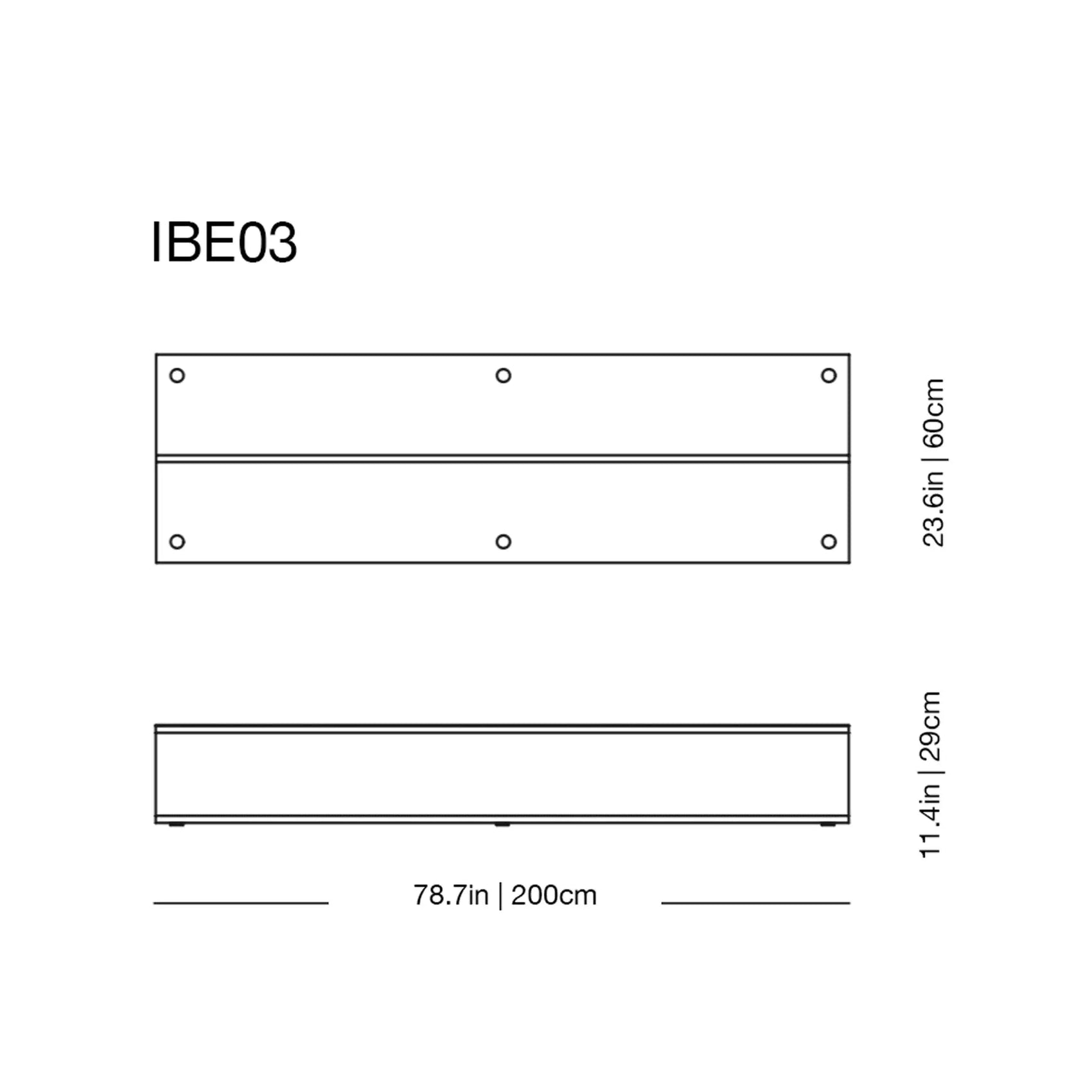 I-Beam Low Table | Glas Italia | JANGEORGe Interior Design