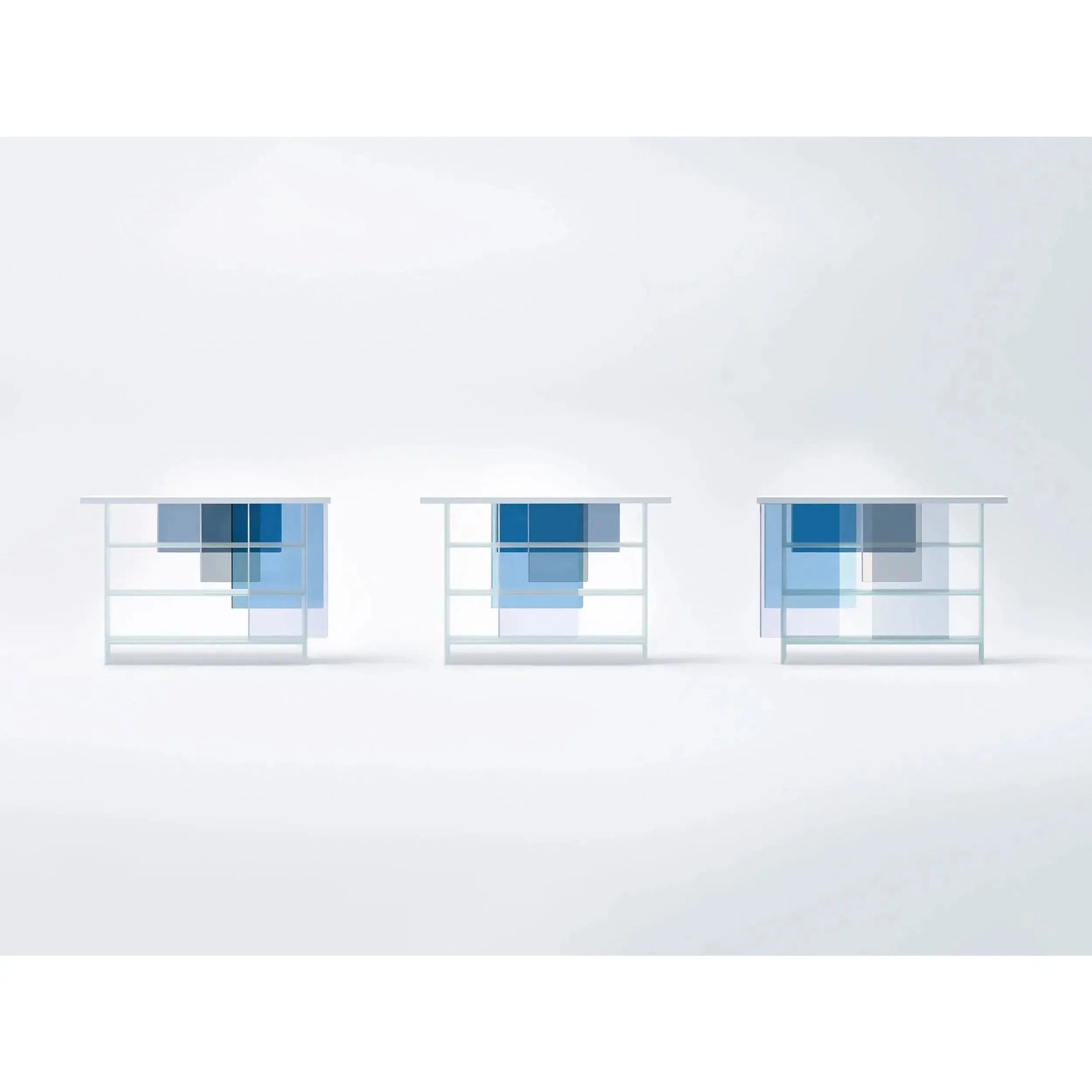 Layer Glass Bookcase | Glas Italia | JANGEORGe Interior Design