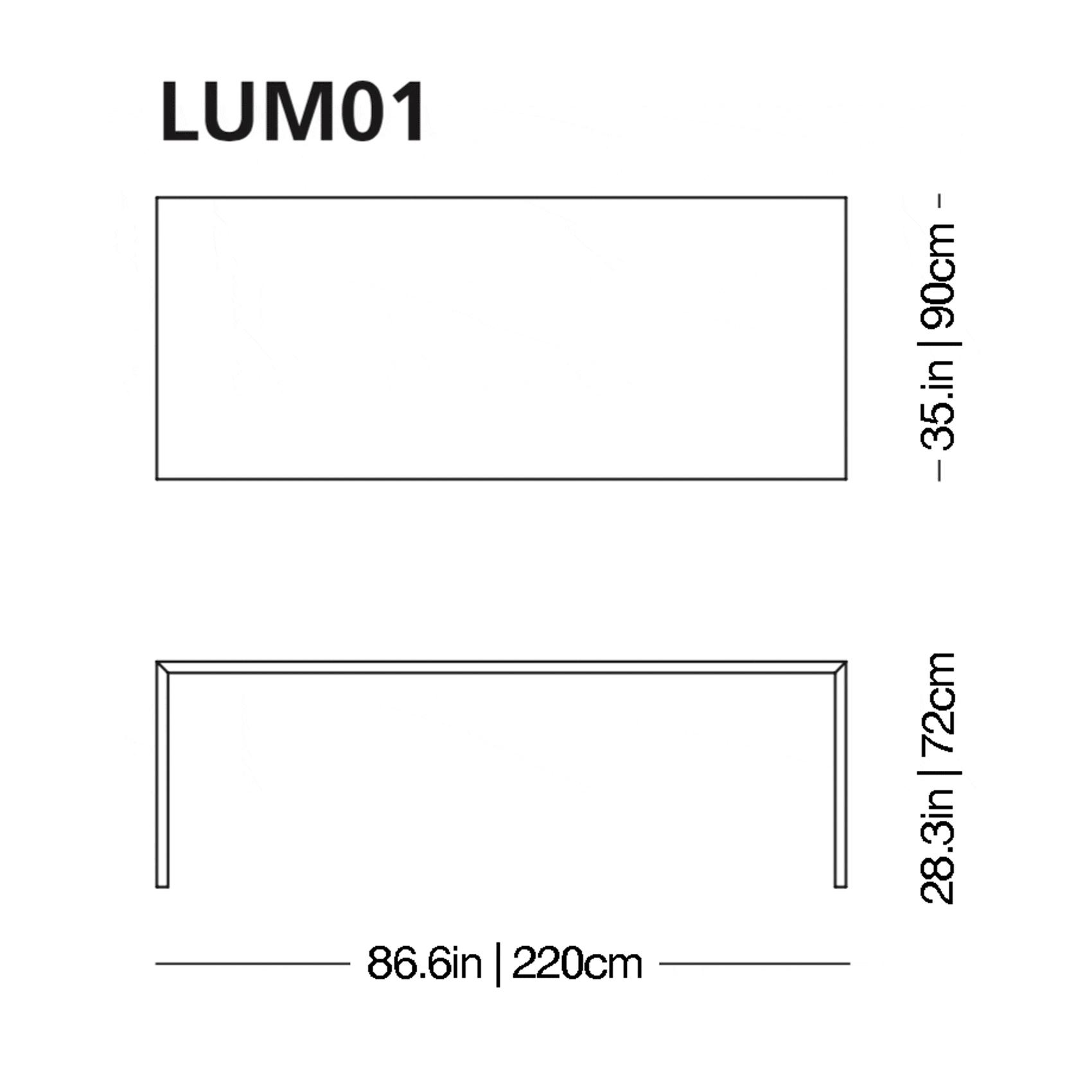 Luminous High Glass Table | Glas Italia | JANGEORGe Interior Design