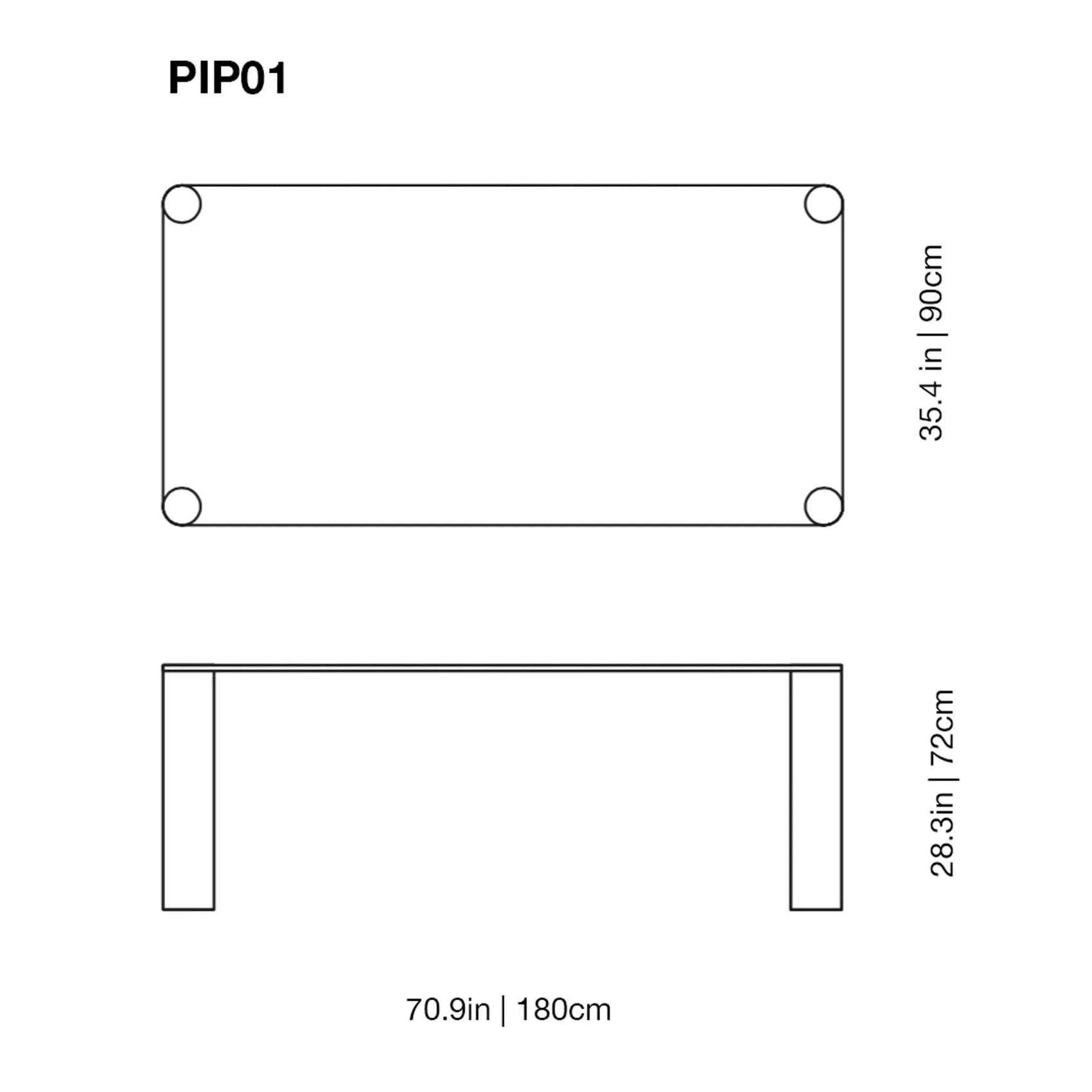 Pipeline High Glass Table | Glas Italia | JANGEORGe Interior Design