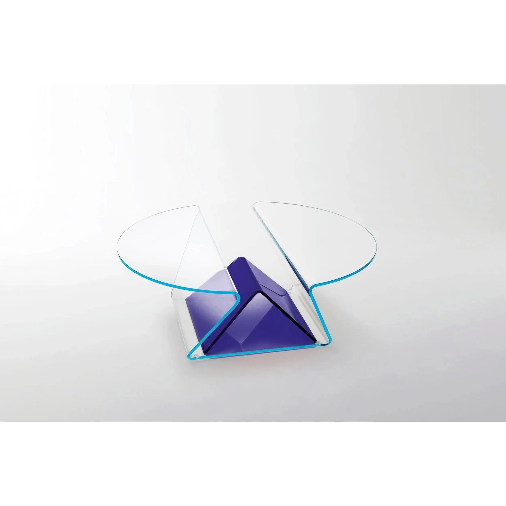 Plissé Low Glass Table | Glas Italia | JANGEORGe Interior Design