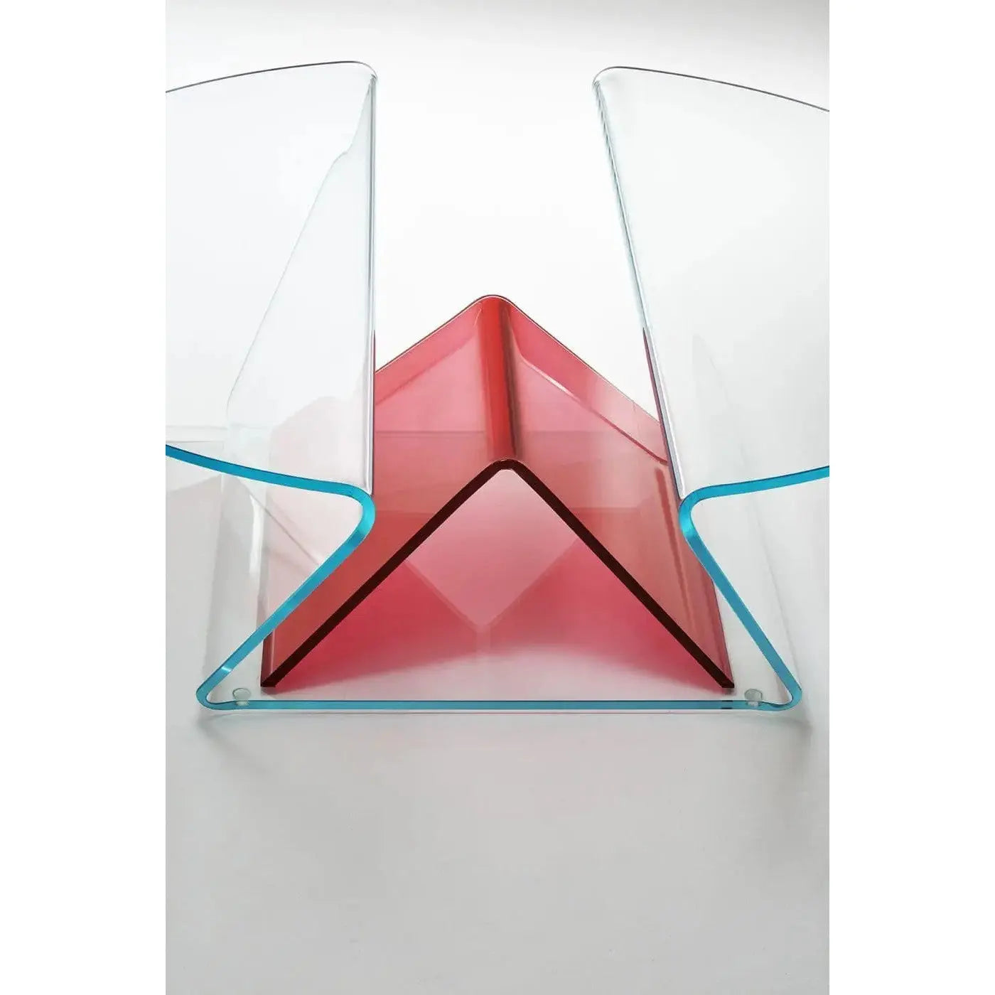 Plissé Low Glass Table | Glas Italia | JANGEORGe Interior Design