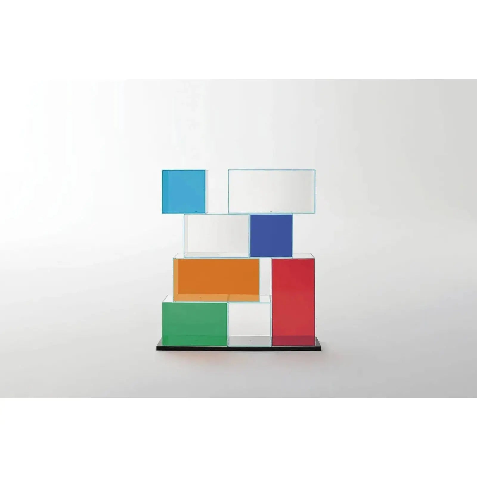 Quantum Glass Bookcase | Glas Italia | JANGEORGe Interior Design