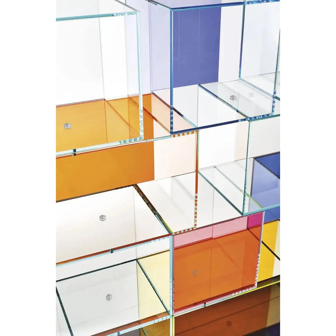 Quantum Glass Bookcase | Glas Italia | JANGEORGe Interior Design
