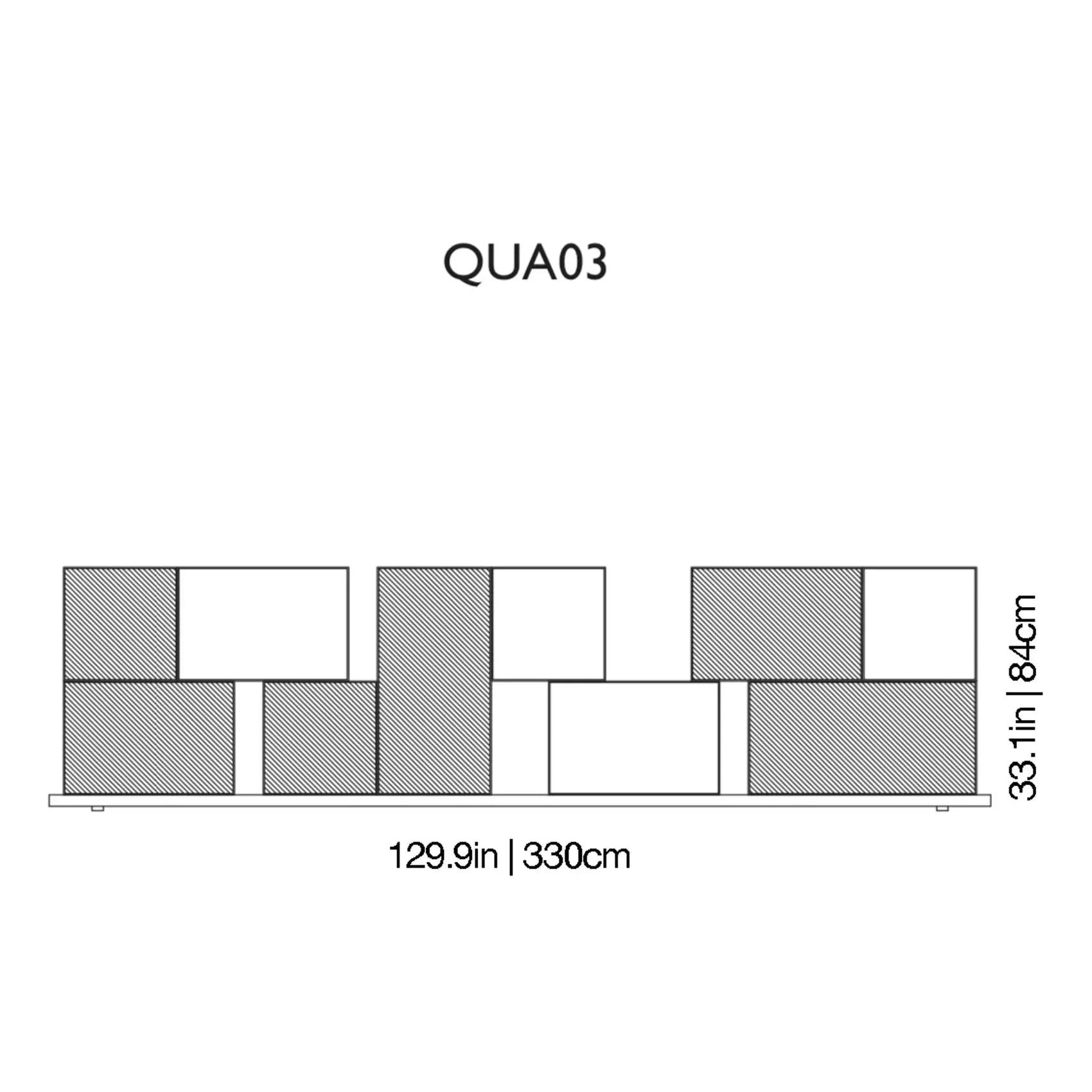 Quantum Glass Bookcase | Glas Italia | JANGEORGe Interior Design