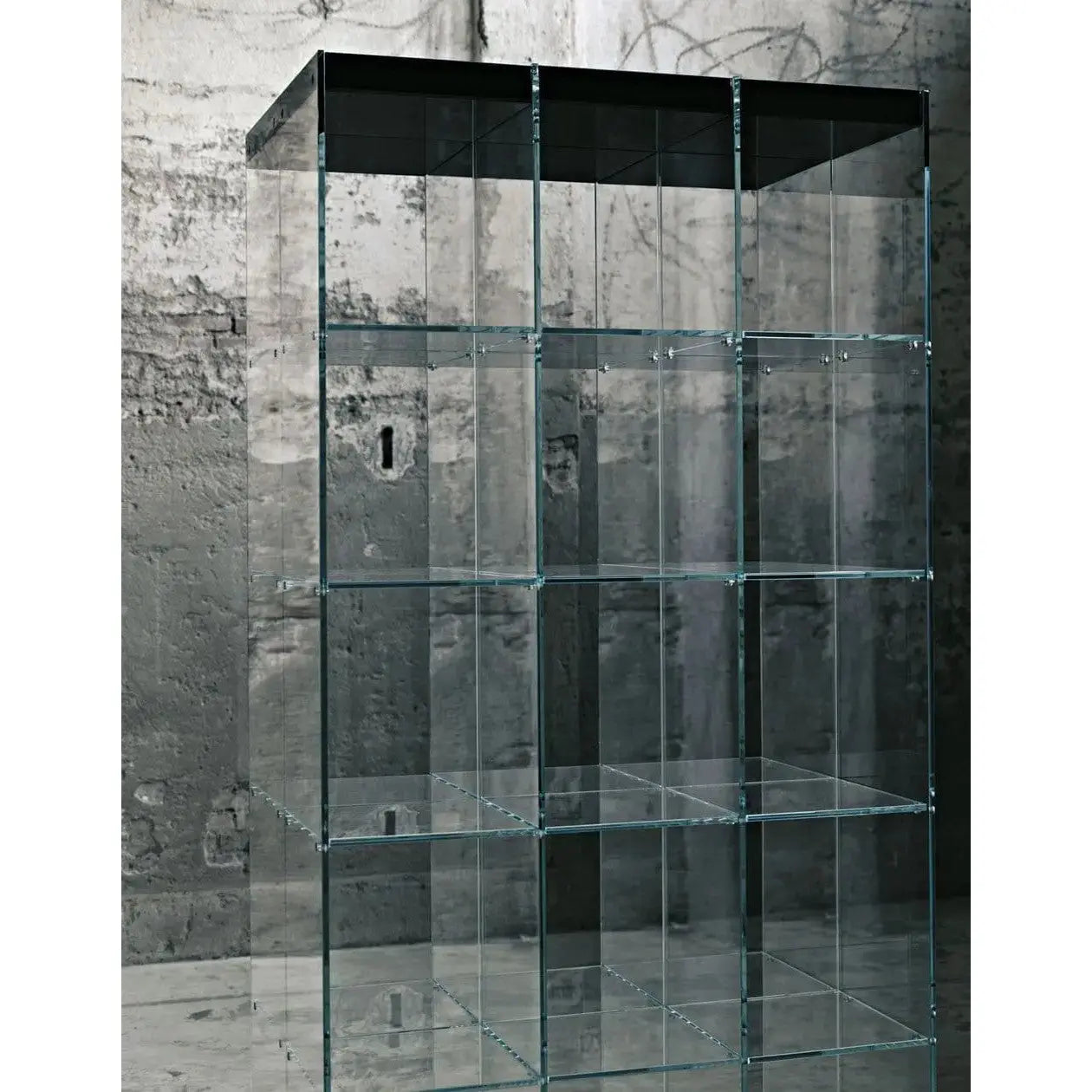 Space Glass Bookcase | Glas Italia | JANGEORGe Interior Design
