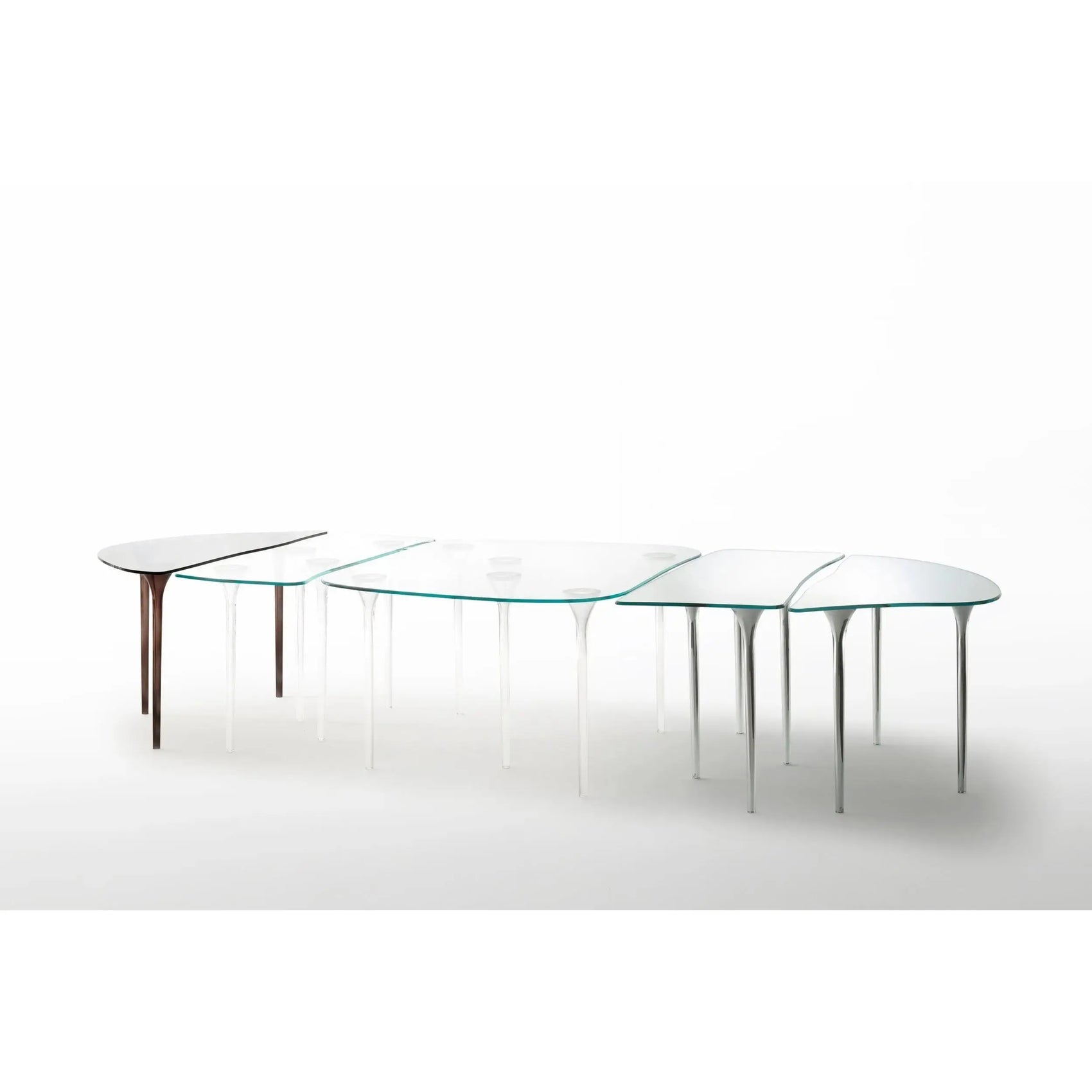 Specchio di Venere Glass Table | Glas Italia | JANGEORGe Interior Design